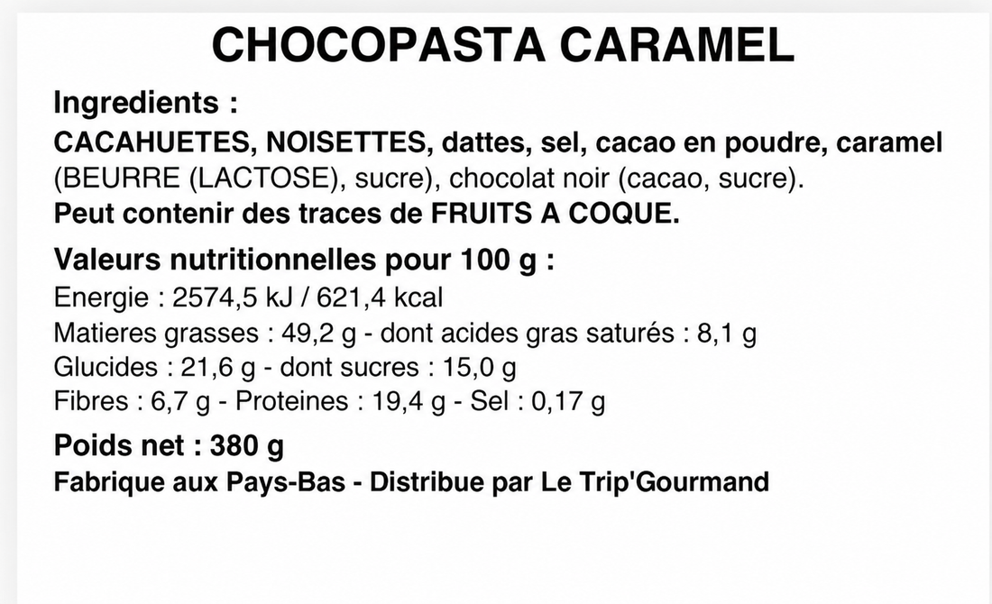 Chocopasta Caramel – 380 g